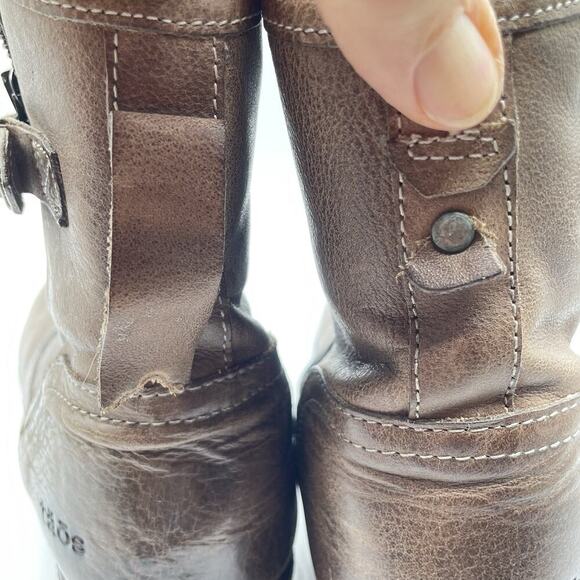 Taos Convoy Ankle Boots Women’s Size EU 41 US 10-10.5 Brown Leather Booties - Picture 10 of 13